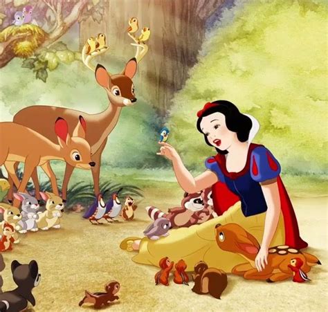 Snow white and the magical ceeatures